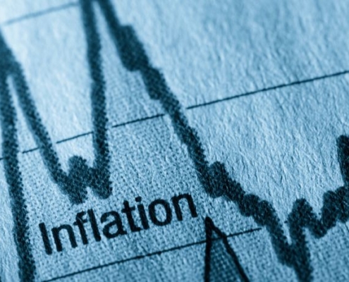 Inflation data chart image