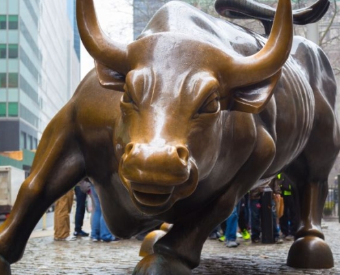 Wall Street Bull image